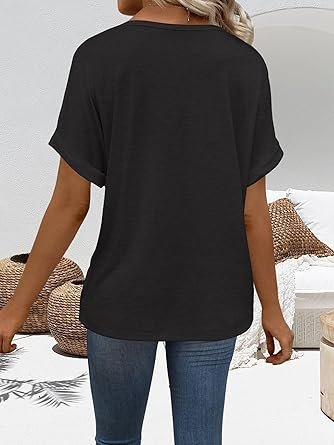710NLH8pKZL._AC_SY445_.jpg T-Shirts Short Sleeve V-Neck Tees