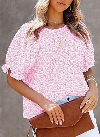 712jUpEg4bL._AC_SY445_.jpg Dokotoo Women's Floral Blouse