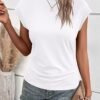 Bliwov Women's Summer Cap Sleeve Tops