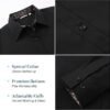 71UuCqCwI-L._AC_SX385_.jpg WARHORSEE Womens Cotton Button Down Dress Shirt Long Sleeve Easy Care Dressy Work Tops Business Casual Blouses for Women