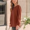 71gHYf5hEJL._AC_SY445_.jpg AUTOMET Long Sleeve Pleated Blouses