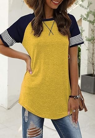 71mC6ET2LWS._AC_SY445_.jpg Adibosy Women Summer Casual Shirts