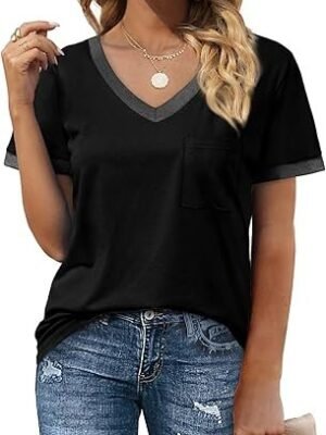 71uHrJn8Z0L._AC_SY445_.jpg Geifa Women's Casual T-Shirts
