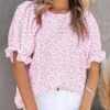 81hE5isZx7L._AC_SY445_.jpg Dokotoo Women's Floral Blouse