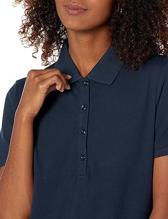 91-8w6GkdL._AC_SX342_.jpg Amazon Essentials Women's ShortSleeve Polo Shirt (Available in Plus Size)