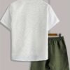 9d87c7ff-9add-4d21-8016-8d1401055696.jpg Men's Summer Stand Collar Color Block Shirt & Drawstring Shorts 2-Piece Set – Green & White